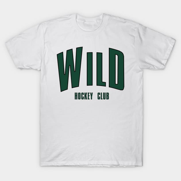 Wild Hockey Club T-Shirt by teakatir